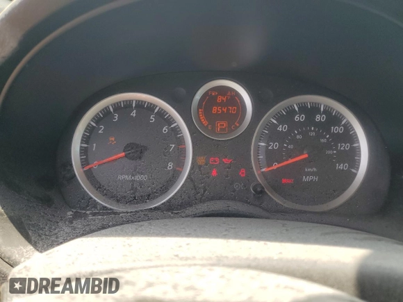 2012 Nissan Sentra SR with VIN 3N1AB6AP7CL742550, listed as a Copart auction lot 59290745 with 85,470 mi miles and Salvage title. Bid and sale history available at DreamBid. Image 9.
