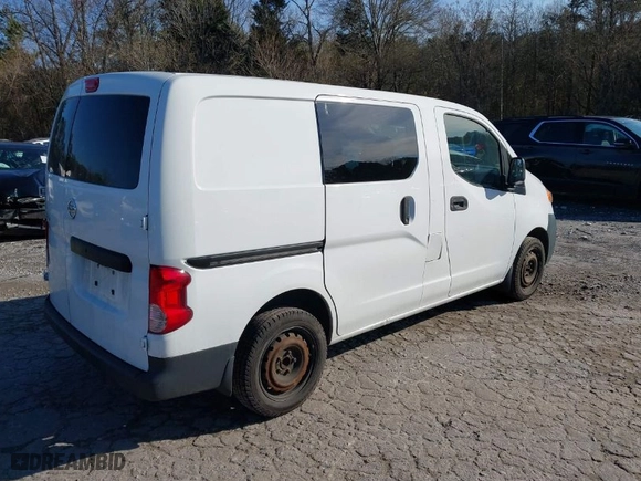 2018 Nissan NV200 Compact Cargo S with VIN 3N6CM0KNXJK702165, listed as a IAAI auction lot 41419544 with 165,638 mi miles. Bid and sale history available at carsss.com. Image 4.