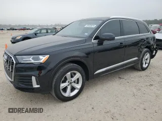 2024 Audi Q7 Premium z VIN WA1ACBF79RD010800, wystawiony jako Copart lot #82433624 z przebiegiem 4 444 mil mil oraz Szkoda całkowita • Salvage title. Historia ofert i sprzedaży dostępna na DreamBid. Obrazek 1.