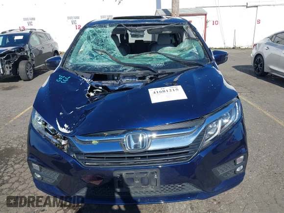 2019 Honda Odyssey EX-L z VIN 5FNRL6H70KB113499, wystawiony jako IAAI lot #41681215 z przebiegiem Nie podano mil oraz . Historia ofert i sprzedaży dostępna na DreamBid. Obrazek 6.