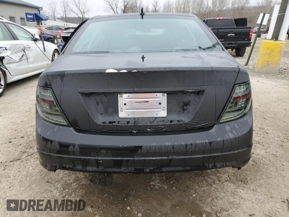 2009 Mercedes-Benz C 63 AMG with VIN WDDGF77X29F200760, listed as a Copart auction lot 42712085 with 190,527 mi miles and Salvage Title. Bid and sale history available at DreamBid. Image 6.