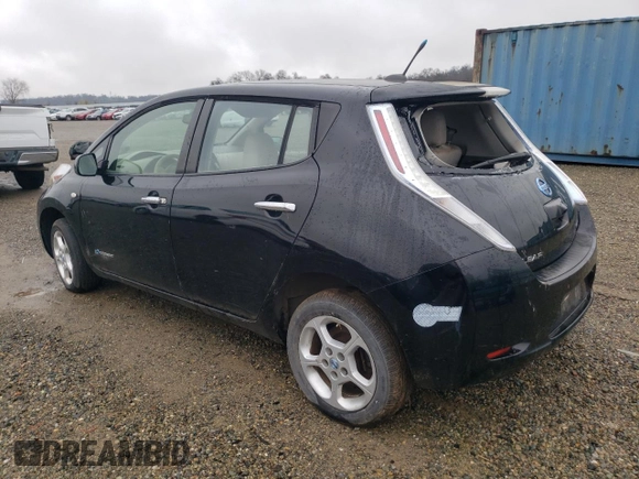 2011 Nissan LEAF SL-e with VIN JN1AZ0CP1BT004792, listed as a Copart auction lot 85678014 with 0 mi miles and Clean Title. Bid and sale history available at carsss.com. Image 2.