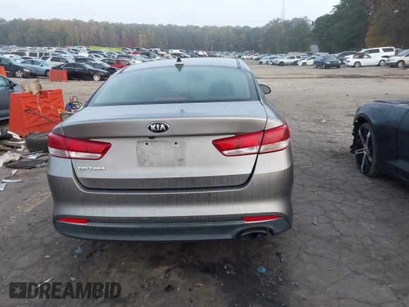 2018 Kia Optima LX with VIN 5XXGT4L39JG269147, listed as a IAAI auction lot 40743582 with 95,283 mi miles and . Bid and sale history available at DreamBid. Image 16.