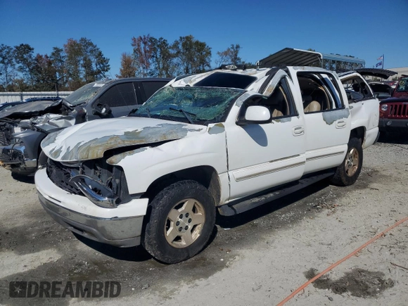 2005 Chevrolet Suburban LT with VIN 1GNEC16Z25J188893, listed as a Copart auction lot 76915044 with 340,273 mi miles and Non Repairable. Bid and sale history available at carsss.com. Image 1.