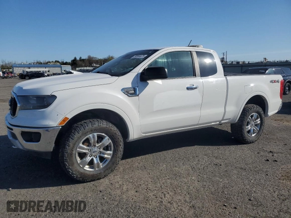 2021 Ford Ranger XL with VIN 1FTER1FHXMLD55535, listed as a Copart auction lot 50554475 with 113,294 mi miles and Salvage title. Bid and sale history available at DreamBid. Image 1.