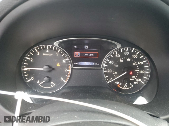 2017 Nissan Altima SL with VIN 1N4AL3AP7HC284090, listed as a Copart auction lot 51117755 with 91,465 mi miles and Clean title. Bid and sale history available at DreamBid. Image 9.