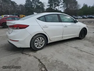 2017 Hyundai Elantra SE with VIN 5NPD74LF7HH079959, listed as a Copart auction lot 45161265 with 128,967 mi miles and Salvage Title. Bid and sale history available at carsss.com. Image 3.