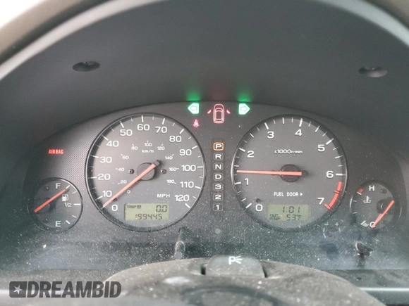 2001 Subaru Legacy Outback with VIN 4S3BH675317610103, listed as a Copart auction lot 82329804 with 199,445 mi miles and Salvage title. Bid and sale history available at DreamBid. Image 9.