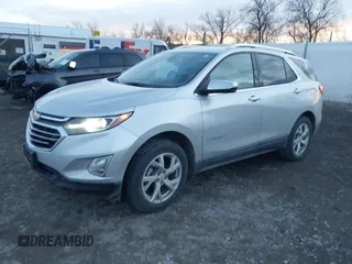 2019 Chevrolet Equinox Premier with VIN 2GNAXXEV1K6244691, listed as a IAAI auction lot 41164317 with 89,604 mi miles and . Bid and sale history available at DreamBid. Image 2.