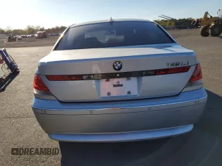 2003 BMW 7 Series 745Li with VIN WBAGN63433DS43345, listed as a Copart auction lot 81220114 with Not Provided miles and Non Repairable. Bid and sale history available at carsss.com. Image 6.