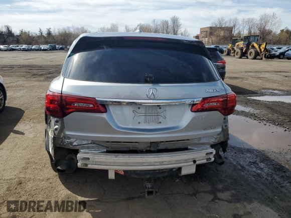 2019 Acura MDX with VIN 5J8YD4H34KL025242, listed as a Copart auction lot 52575055 with 119,060 mi miles and Salvage Title. Bid and sale history available at carsss.com. Image 6.