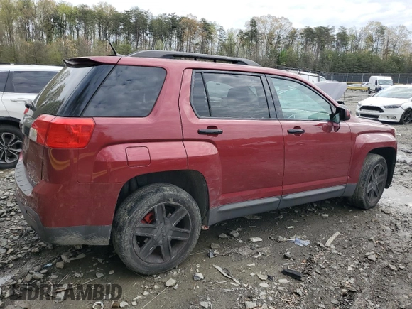 2012 GMC Terrain SLE-2 with VIN 2GKFLTE54C6282313, listed as a Copart auction lot 52798535 with 144,344 mi miles and Salvage Title. Bid and sale history available at DreamBid. Image 3.
