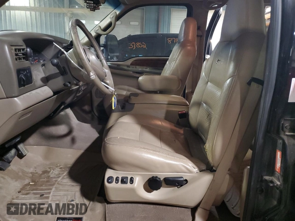 2001 Ford F-350 with VIN 1A040185, listed as a Copart auction lot 87953295 with 212,487 mi miles and Salvage title. Bid and sale history available at DreamBid. Image 7.