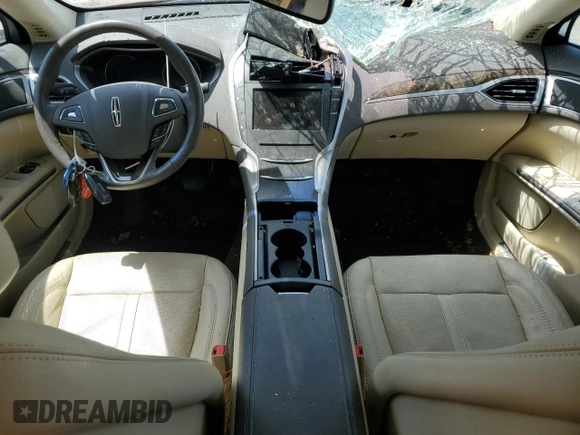 2014 Lincoln MKZ with VIN 3LN6L2GKXER800389, listed as a Copart auction lot 51793125 with 35,976 mi miles and Salvage title. Bid and sale history available at DreamBid. Image 8.