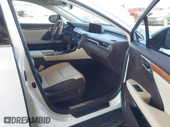 2017 Lexus RX 350 z VIN 2T2ZZMCA5HC038247, wystawiony jako IAAI lot #41657925 z przebiegiem Nie podano mil oraz . Historia ofert i sprzedaży dostępna na DreamBid. Obrazek 5.