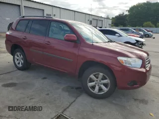 2008 Toyota Highlander with VIN JTEDS41A282028887, listed as a Copart auction lot 52763945 with 112,086 mi miles and Salvage title. Bid and sale history available at DreamBid. Image 4.