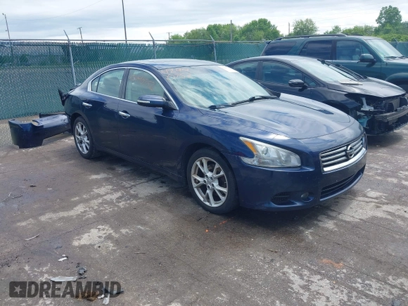 2012 Nissan Maxima SV with VIN 1N4AA5AP8CC837548, listed as a IAAI auction lot 42440752 with 179,693 mi miles and . Bid and sale history available at DreamBid. Image 1.