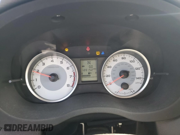 2013 Subaru Impreza Special Sports Premium with VIN JF1GPAL61D2883980, listed as a Copart auction lot 60682625 with 120,152 mi miles and Salvage title. Bid and sale history available at DreamBid. Image 9.