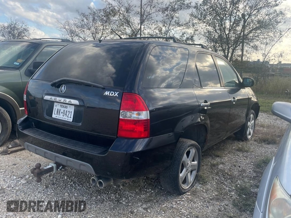 2001 Acura MDX Touring Pkg with VIN 2HNYD18661H529479, listed as a Copart auction lot 85612794 with 0 mi miles and Clean Title. Bid and sale history available at carsss.com. Image 4.