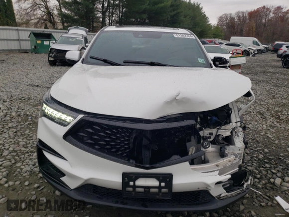 2020 Acura RDX w/A-Spec Pkg with VIN 5J8TC2H68LL037147, listed as a Copart auction lot 81382204 with 52,702 mi miles and Salvage title. Bid and sale history available at DreamBid. Image 5.