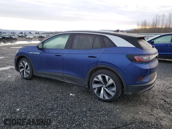 2021 Volkswagen ID.4 Pro S z VIN WVGKMPE27MP058308, wystawiony jako Copart lot #49283695 z przebiegiem Nie podano mil oraz Szkoda całkowita • Salvage title. Historia ofert i sprzedaży dostępna na DreamBid. Obrazek 2.