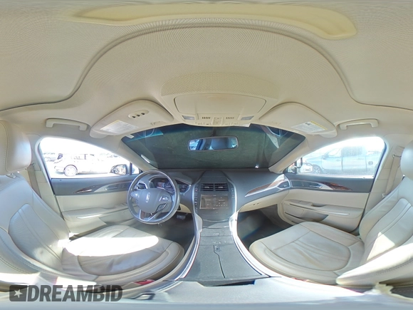 2015 Lincoln MKZ Hybrid with VIN 3LN6L2LU0FR621254, listed as a Copart auction lot 55275185 with 104,021 mi miles and Salvage Title. Bid and sale history available at DreamBid. Image 15.