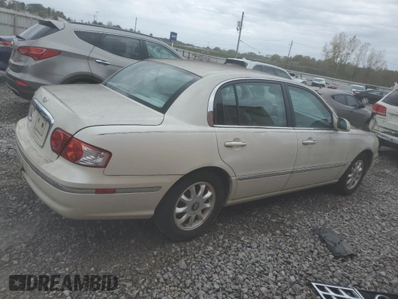 2004 Kia Amanti z VIN KNALD124645042962, wystawiony jako Copart lot #78897374 z przebiegiem 182 054 mil mil oraz Tytuł czysty. Historia ofert i sprzedaży dostępna na DreamBid. Obrazek 3.