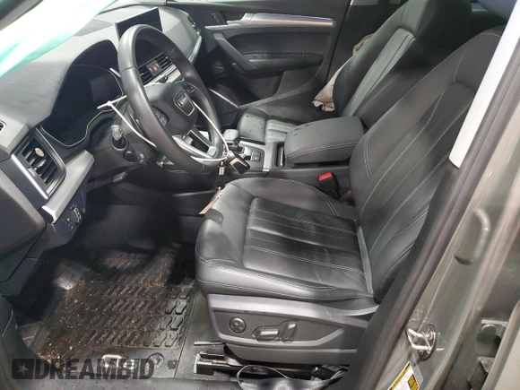 2023 Audi Q5 S line Premium Plus с VIN WA1EAAFY8P2135855, выставлен на аукционе Copart как лот 54130475 с пробегом 24 241 миль миль и Списание • Salvage title. История ставок и продаж доступна на DreamBid. Изображение 7.
