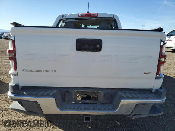 2022 Chevrolet Colorado 4WD Work Truck with VIN 1GCGTBEN7N1127755, listed as a Copart auction lot 88403365 with 9,090 mi miles and Salvage title. Bid and sale history available at DreamBid. Image 6.