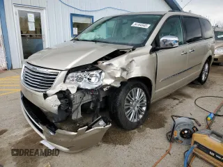 2014 Chrysler Town & Country Touring L z VIN 2C4RC1CG3ER188717, wystawiony jako Copart lot #54164945 z przebiegiem 120 484 mil mil oraz Szkoda całkowita • Salvage title. Historia ofert i sprzedaży dostępna na DreamBid. Obrazek 1.