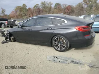 2019 BMW 6 Series 640i xDrive with VIN WBAJV6C59KBK08320, listed as a Copart auction lot 79422274 with 50,212 mi miles and Salvage Title. Bid and sale history available at carsss.com. Image 2.