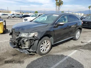 2016 Acura RDX Technology with VIN 5J8TB3H58GL013792, listed as a Copart auction lot 48191155 with 56,715 mi miles and Salvage Title. Bid and sale history available at DreamBid. Image 1.