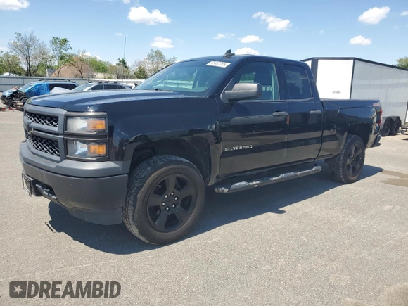2015 Chevrolet Silverado 1500 LS with VIN 1GCVKPECXFZ327361, listed as a Copart auction lot 56462755 with 164,659 mi miles and Clean Title. Bid and sale history available at DreamBid. Image 1.
