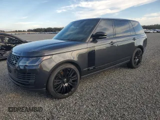 2019 Land Rover Range Rover with VIN SALGS5RE9KA520188, listed as a Copart auction lot 88314315 with 34,792 mi miles and Salvage Title. Bid and sale history available at carsss.com. Image 1.