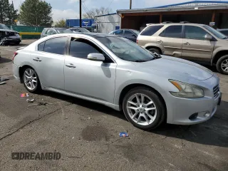 2010 Nissan Maxima SV with VIN 1N4AA5AP1AC858593, listed as a Copart auction lot 53846845 with 145,016 mi miles and Salvage title. Bid and sale history available at DreamBid. Image 4.