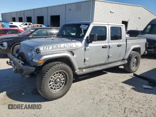 2021 Jeep Gladiator Overland с VIN 1C6HJTFG7ML553116, выставлен на аукционе Copart как лот 48115545 с пробегом 75 787 миль миль и Списание • Salvage title. История ставок и продаж доступна на DreamBid. Изображение 1.