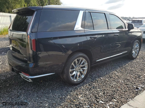 2023 Cadillac Escalade Premium Luxury Platinum with VIN 1GYS4DKL8PR400027, listed as a Copart auction lot 66006584 with 10,697 mi miles and Salvage Title. Bid and sale history available at carsss.com. Image 3.