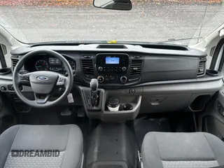 2021 Ford Transit Passenger XL with VIN 1FDAX2C80MKA72528, listed as a Copart auction lot 79310354 with 22,100 mi miles and Salvage Title. Bid and sale history available at DreamBid. Image 9.