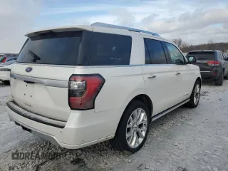 2018 Ford Expedition Platinum with VIN 1FMJU1MT5JEA06489, listed as a Copart auction lot 42945965 with 0 mi miles and Clean Title. Bid and sale history available at carsss.com. Image 3.