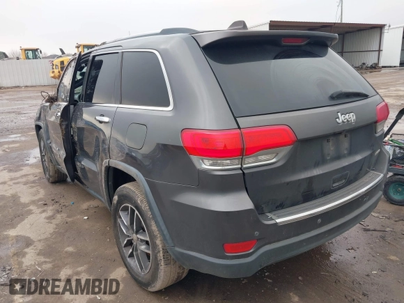 2017 Jeep Grand Cherokee Limited with VIN 1C4RJEBG0HC915453, listed as a IAAI auction lot 41461184 with 194,506 mi miles. Bid and sale history available at carsss.com. Image 3.