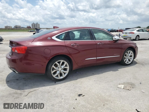 2017 Chevrolet Impala Premier with VIN 2G1145S31H9159505, listed as a Copart auction lot 57461525 with 157,854 mi miles and Clean title. Bid and sale history available at DreamBid. Image 3.