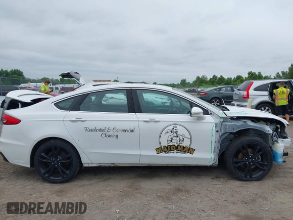 2020 Ford Fusion Titanium with VIN 3FA6P0D94LR133269, listed as a IAAI auction lot 42607013 with 89,406 mi miles and . Bid and sale history available at DreamBid. Image 13.