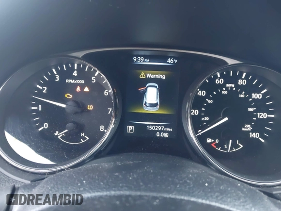 2016 Nissan Rogue SL with VIN KNMAT2MV1GP642662, listed as a IAAI auction lot 41879916 with 150,297 mi miles and . Bid and sale history available at DreamBid. Image 7.