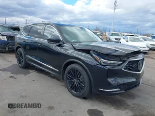 2023 Acura MDX w/Technology Package with VIN 5J8YD9H4XPL002240, listed as a IAAI auction lot 41754411 with 58,721 mi miles. Bid and sale history available at carsss.com. Image 6.