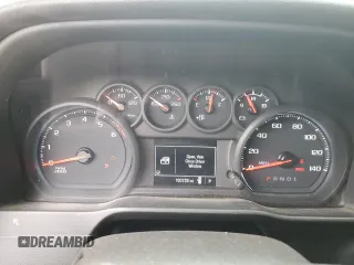 2021 Chevrolet Silverado 1500 Work Truck with VIN 1GCRWAEF1MZ205191, listed as a Copart auction lot 73381534 with 100,739 mi miles and Salvage Title. Bid and sale history available at DreamBid. Image 9.