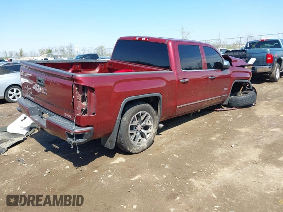 2014 GMC Sierra 1500 SLT with VIN 3GTU2VECXEG485827, listed as a IAAI auction lot 41976816 with 157,200 mi miles and . Bid and sale history available at DreamBid. Image 4.