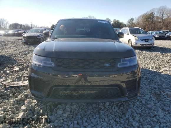 2022 Land Rover Range Rover Sport HST with VIN SALWS2RU1NA210588, listed as a Copart auction lot 87717195 with 42,258 mi miles and Salvage Title. Bid and sale history available at carsss.com. Image 5.