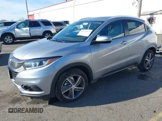 2021 Honda HR-V EX with VIN 3CZRU6H59MM749892, listed as a IAAI auction lot 41550074 with 61,590 mi miles. Bid and sale history available at carsss.com. Image 18.