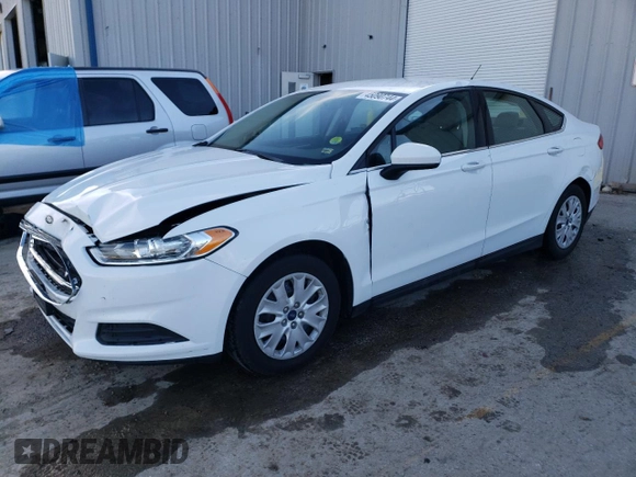 2014 Ford Fusion S with VIN 1FA6P0G71E5387361, listed as a Copart auction lot 45090744 with 182,974 mi miles and Salvage Title. Bid and sale history available at carsss.com. Image 1.