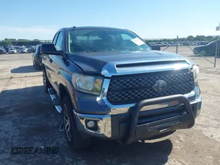 2018 Toyota Tundra SR with VIN 5TFRM5F14JX128288, listed as a IAAI auction lot 42454458 with 72,800 mi miles and . Bid and sale history available at DreamBid. Image 1.